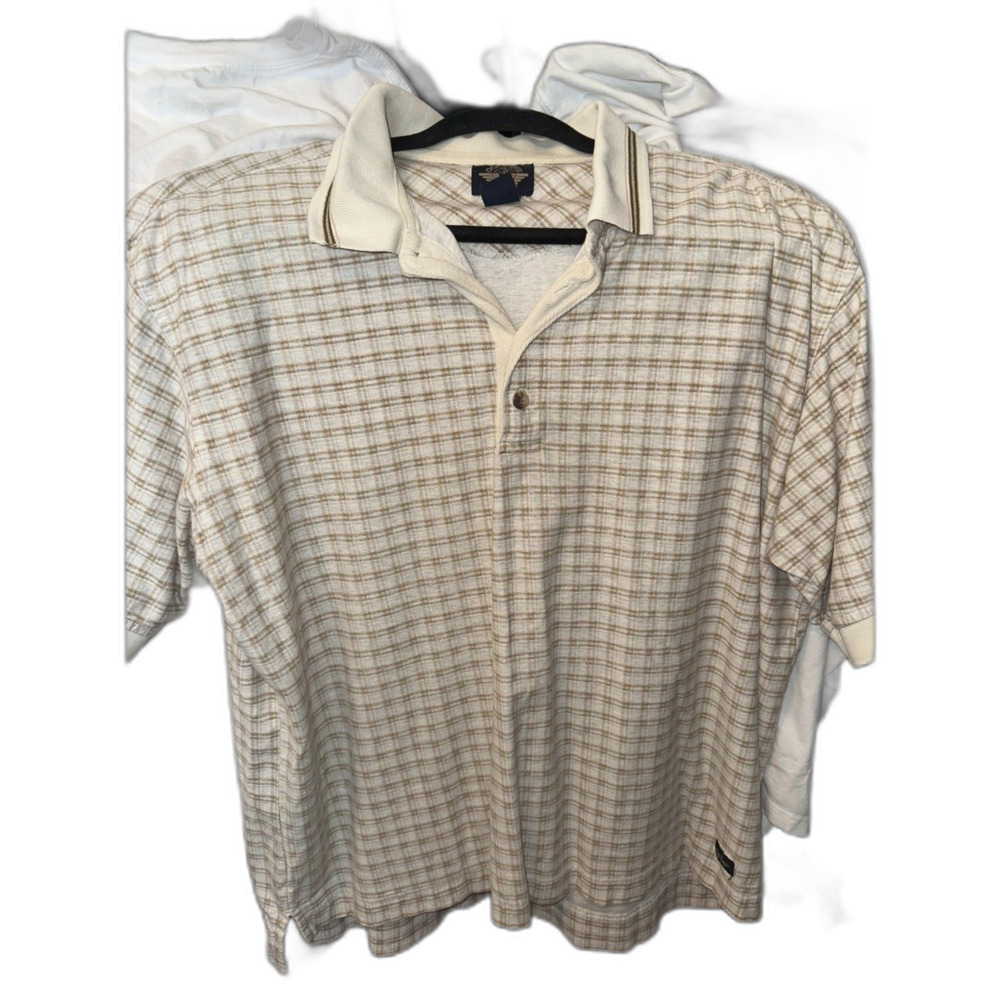 Dockers Men's L Polo Shirt Large Tee Shirt Dress Casual Nice Vintage